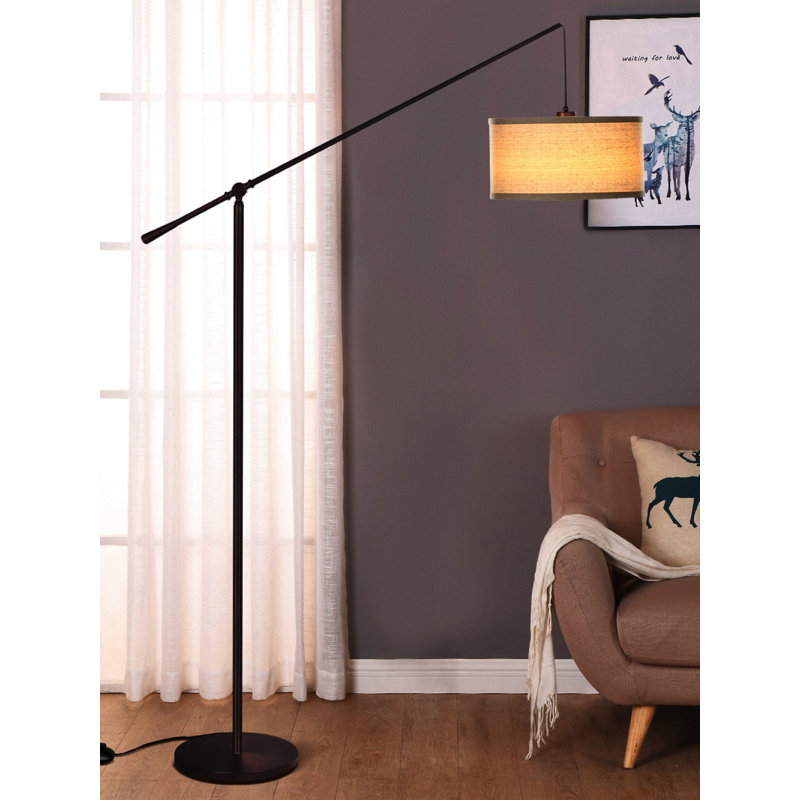 LED high quality floor lamp with height adjustment